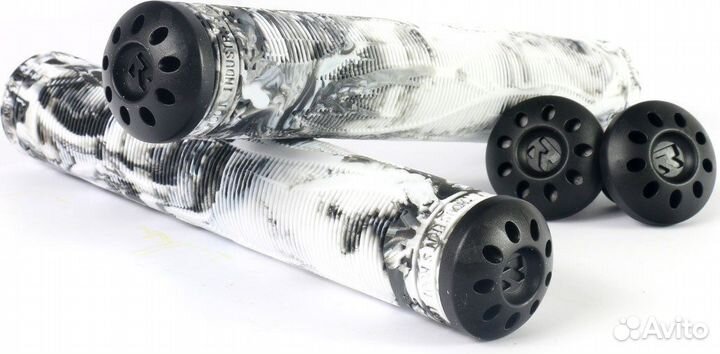 Грипсы root industries Grips R2 White-Black Sta114