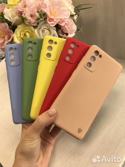 Чехол силиконовый Samsung S20Fe