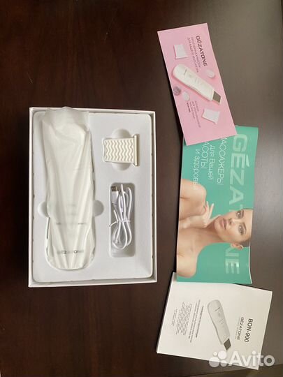 Аппарат для ультразвуковой чистки лица gezatone