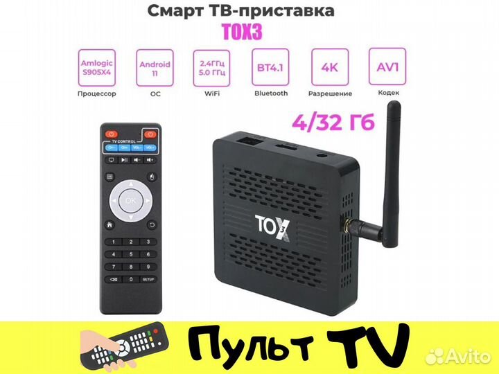 Смарт тв приставка настроенная