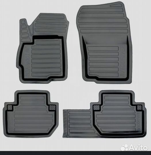 Коврики mitsubishi outlander 3