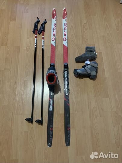 Беговые лыжи детские