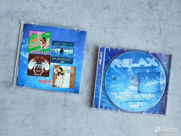 MP3 диски музыка Релакс, Рамазотти, Аюрведа