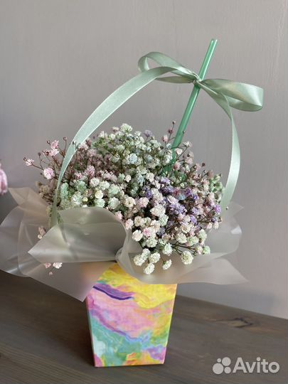 Композиция из гипсофилы