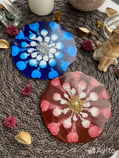 Подстаканники подарок из эпоксидной смолы