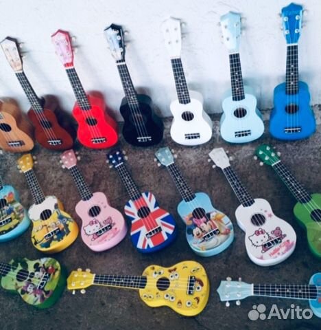 Укулеле Fabio с рисунком сопрано