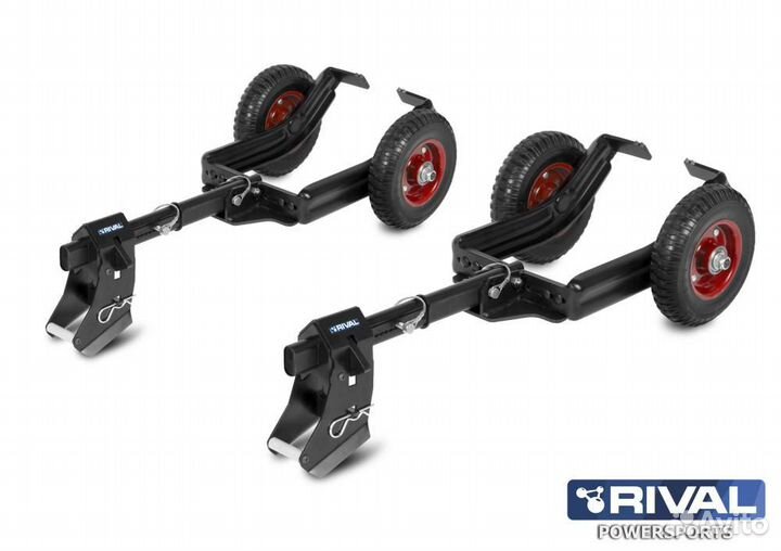 Усиленные подкаты снегохода rival Supreme