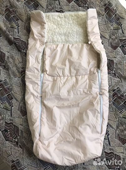 Теплый конверт в коляску