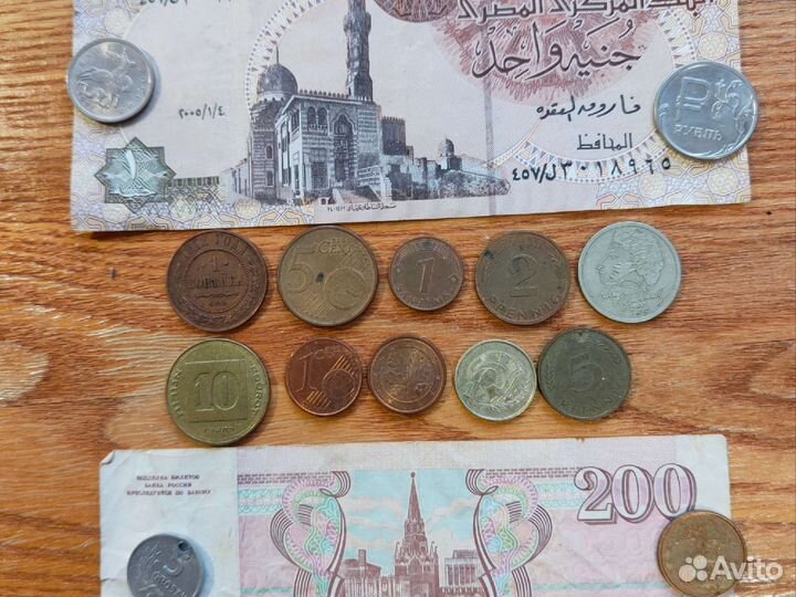 Монеты и купюры мира