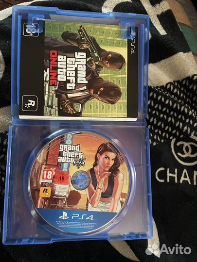 Игры ps4 диск gta 5