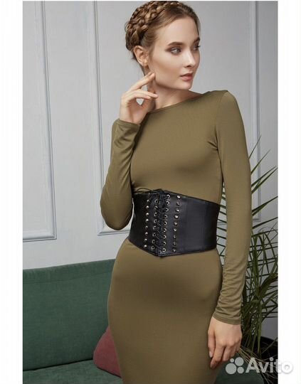 Пояс- корсет из экокожи новый