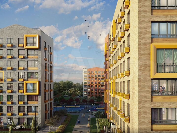 1-к. квартира, 34,9 м², 4/8 эт.