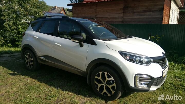 Рейлинги продольные на Renault Kaptur безсверления