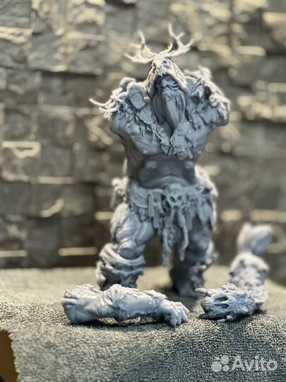 Комплект фигурок (2 великана ) 20 см под покрас