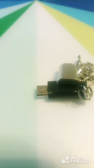 Переходник с usb type-c на micro usb