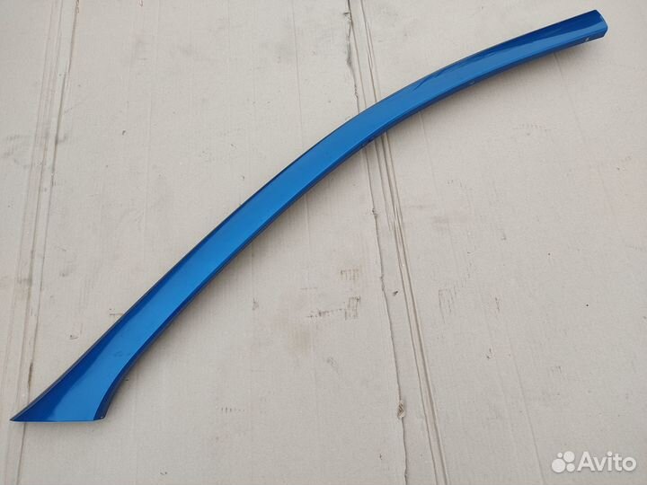 Накладка стойки левая peugeot 607