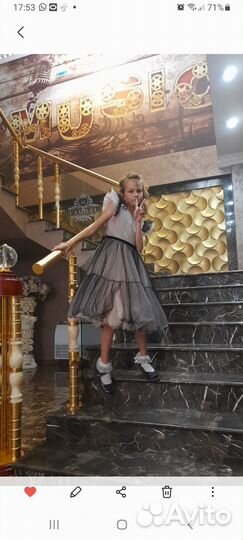 Платье для девочки новое