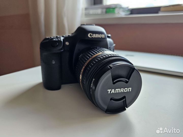 Почти новый Canon 7D с объективом Tamron 18-270mm