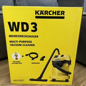 Строительный пылесос Karcher WD 3 P V-17/4/20