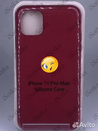 Чехол Apple iPhone 11 Pro Max Silicone Case №35 (К