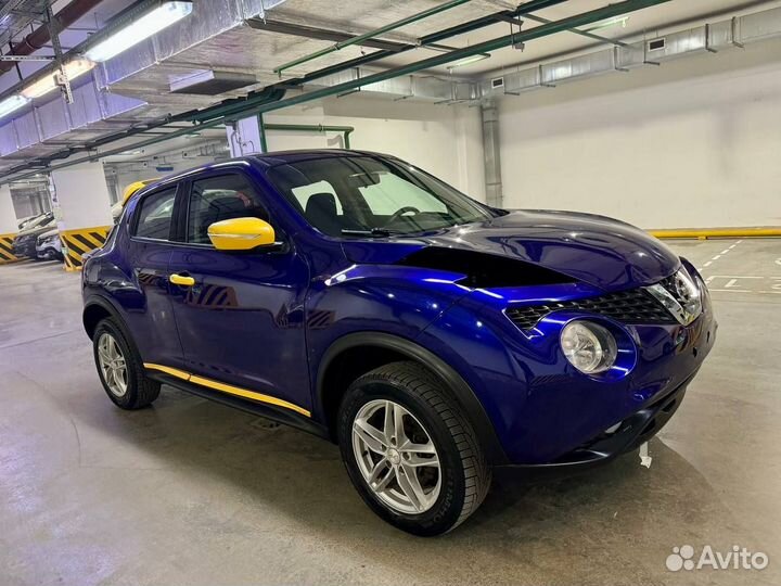 Nissan Juke 1.6 CVT, 2015, битый, 137 151 км