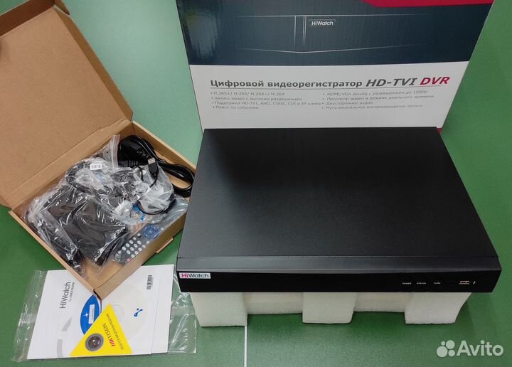 Видеорегистратор HiWatch DS-H208QP (новый)