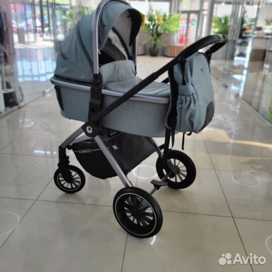 Коляска 3 в 1 или 2 в 1 Bubago Bloom new