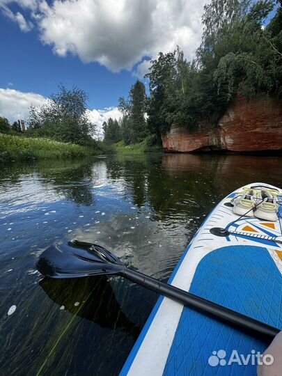 Sup-борд сплав по р. Оредеж
