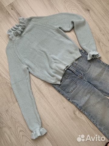 Свитер и джинсы h&m