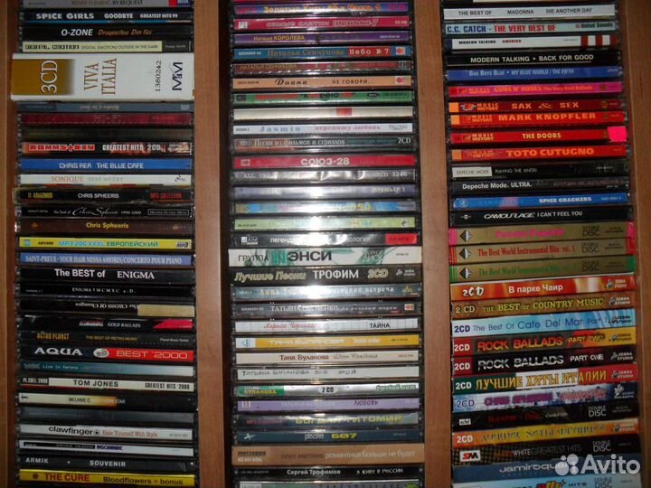 Музыка rock, pop, disco, cd-disc