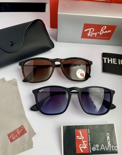 Очки ray ban Chris черные
