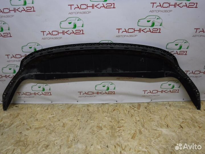 Спойлер переднего бампера skoda Rapid (2020+)