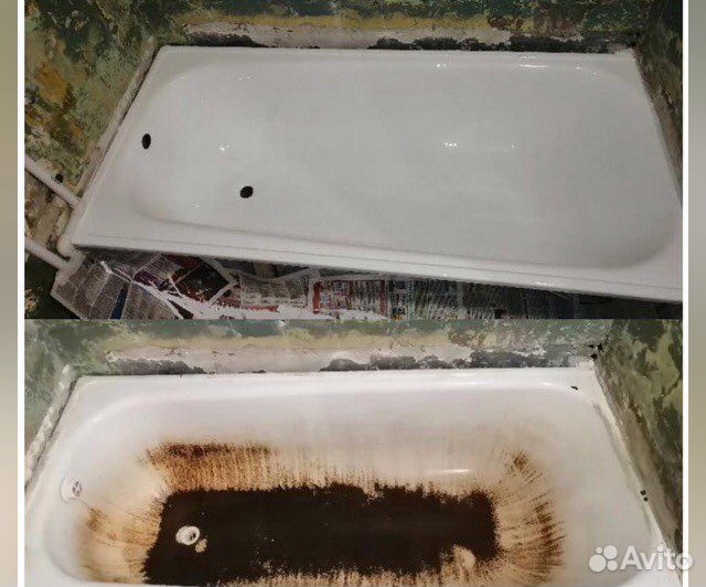 Реставрация эмали ванн