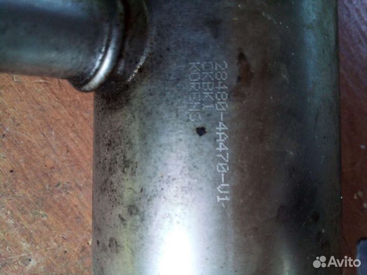 Кулер радиатор EGR hyundai kia d4cb