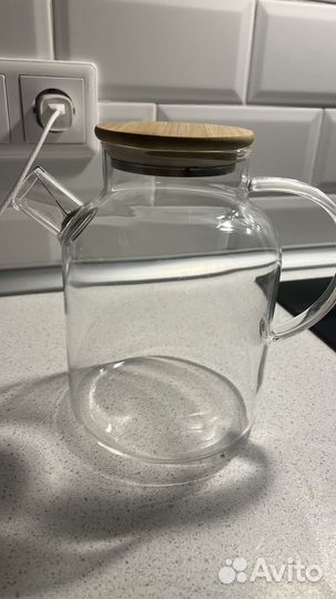 Чайник заварочный стеклянный