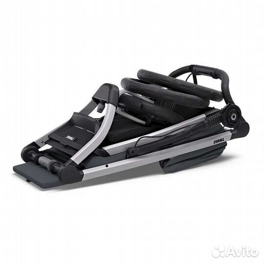 Коляска thule urban glide 2 majolica blue, люлька