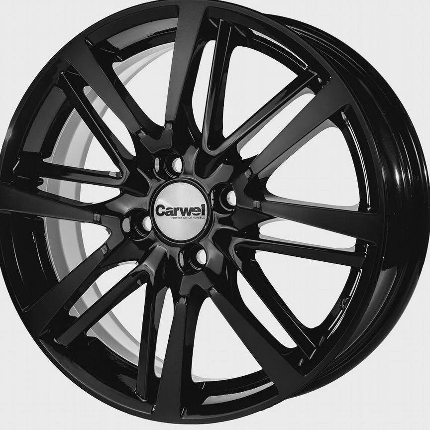 Диски Carwel Бустах 6x16 4x100 ET41 D60.1 BK