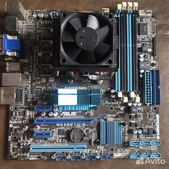 AMD phenom ii x4 965 + матплата asus