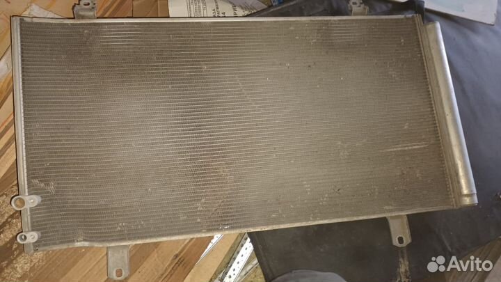 Радиатор на toyota corolla
