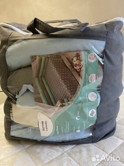 Бортики в детскую кроватку