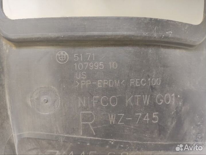 Подкрылок передний правый Bmw X3 G01 2017