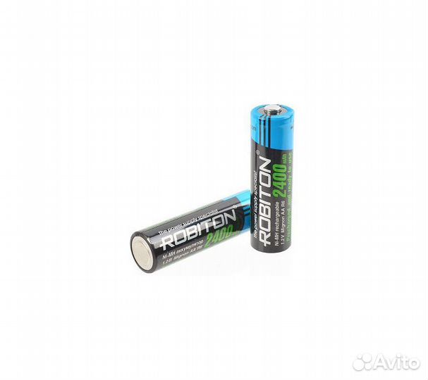 Аккумулятор robiton R6 (AA) Ni-MH 2400mAh предзаря