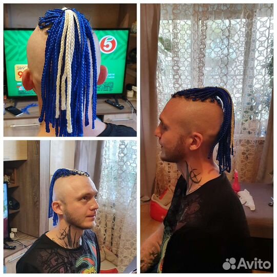 Плетение афрокосичек