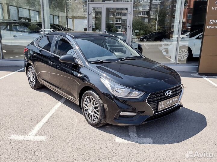 Hyundai Solaris 1.6 AT, 2018, 78 218 км