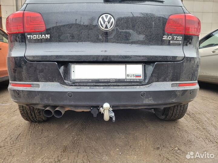 Фаркоп на Volkswagen Tiguan 1/2 Galia