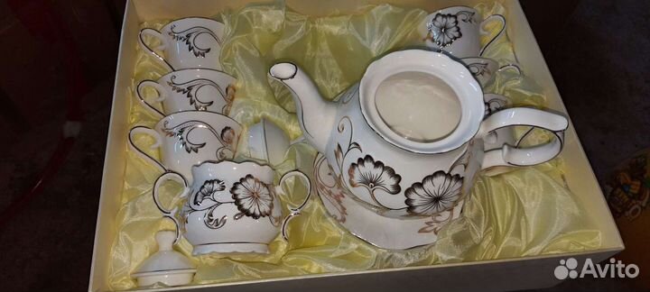 Чайный сервиз новый