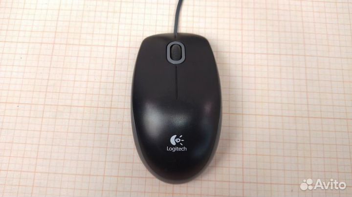 Мышь проводная Logitech M-U0026, б/у