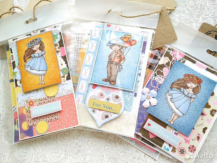 Открытки ручной работы на тему любви