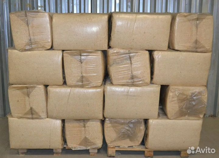 Опилки стружка пресованная, тонна