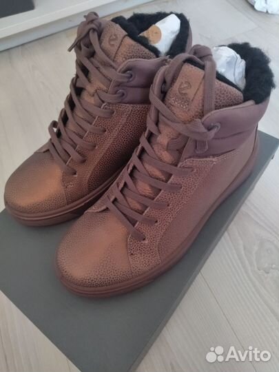 Ботинки экко зима